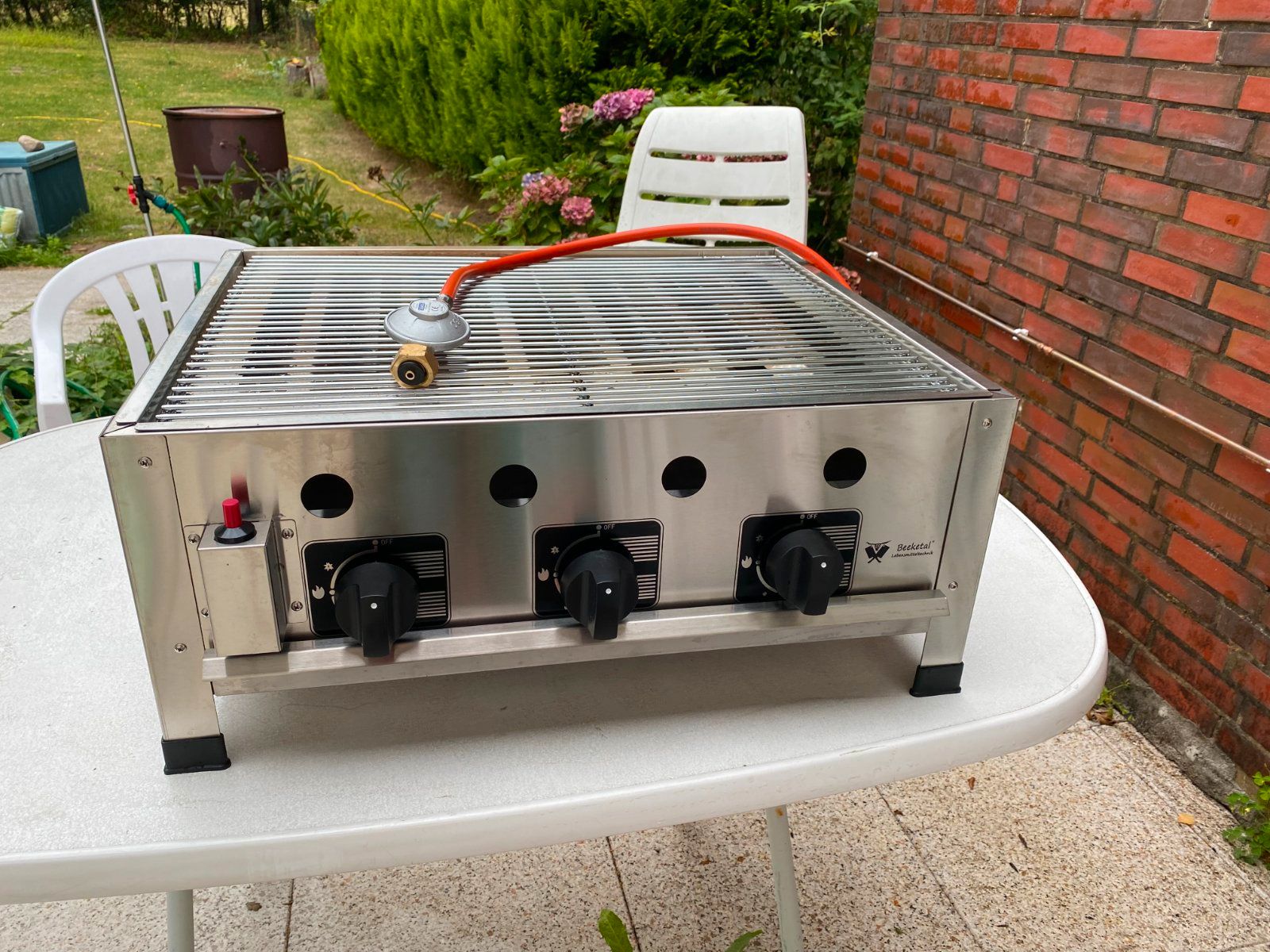 Beeketal GGB-2 Gastrobräter Gasgrill