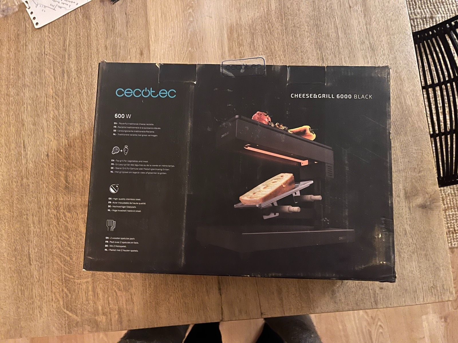 Cecotec Cheese & Grill 6000 Raclette Grill Qualität