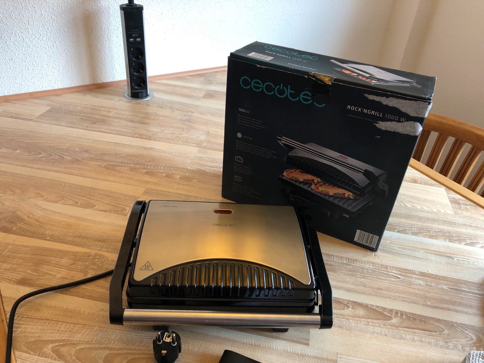 Cecotec Rock’nGrill 1500 Rapid Elektrogrill