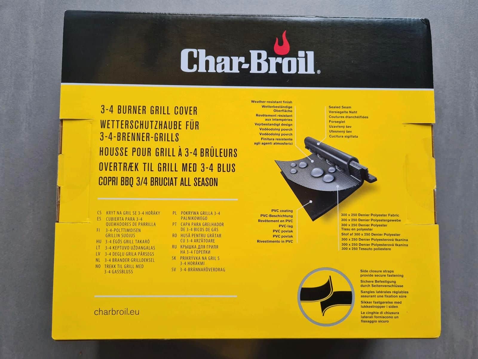 Char-Broil Performance Series 340B Wetterschutzhaube Test