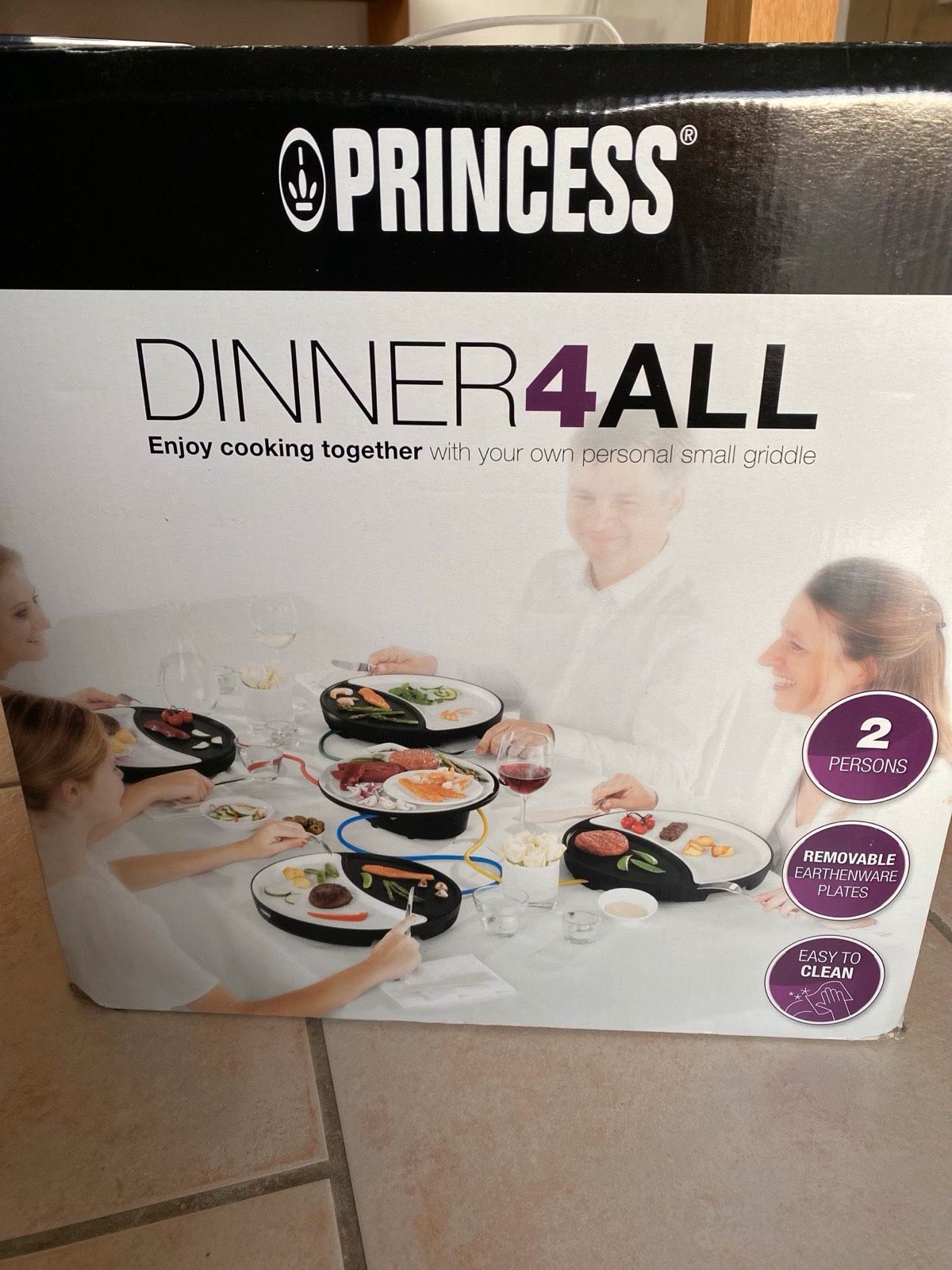 Princess 103082 Dinner4All Tischgrill