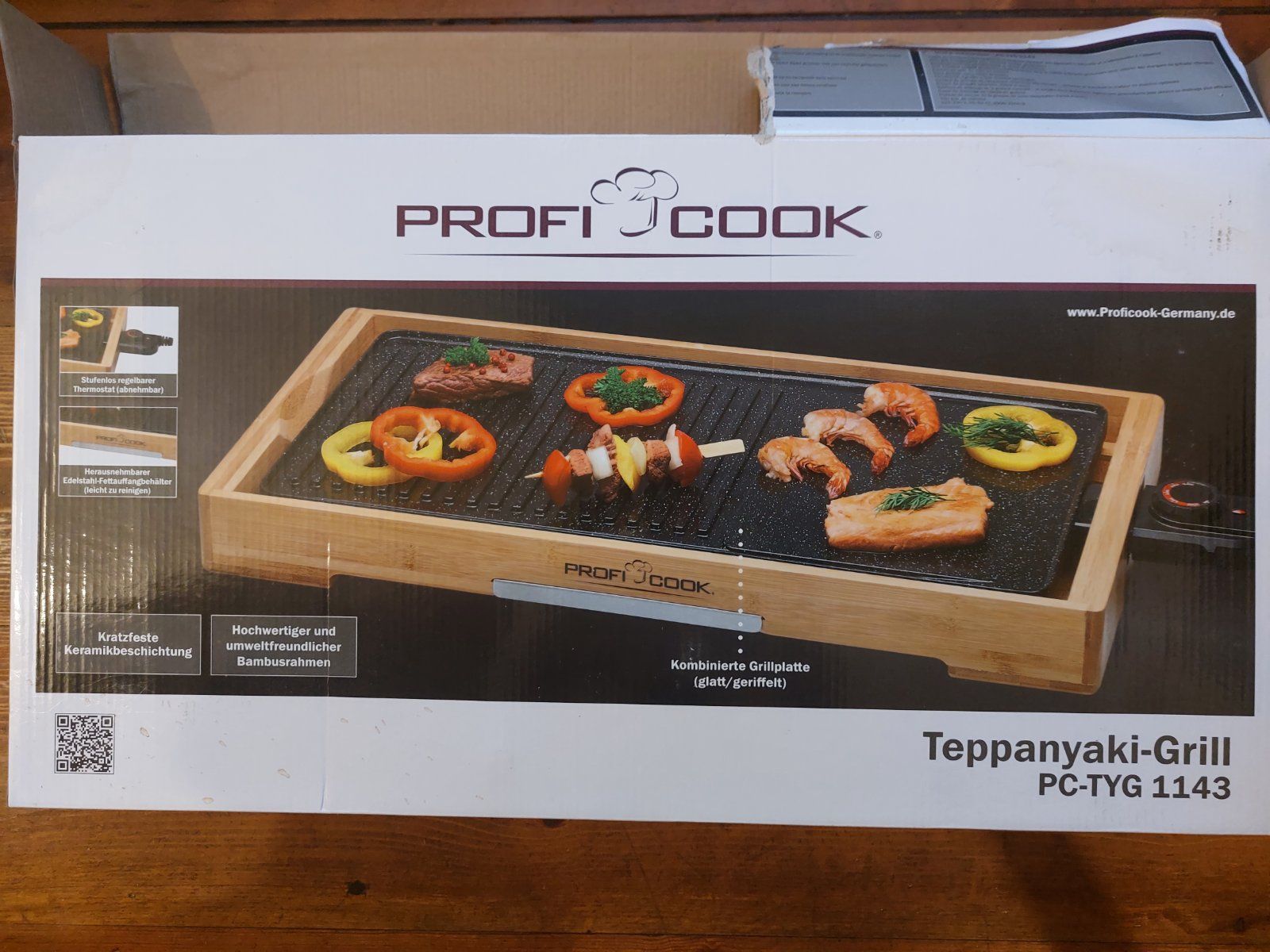 Profi Cook PC-TYG 1143 Teppanyaki-Grill