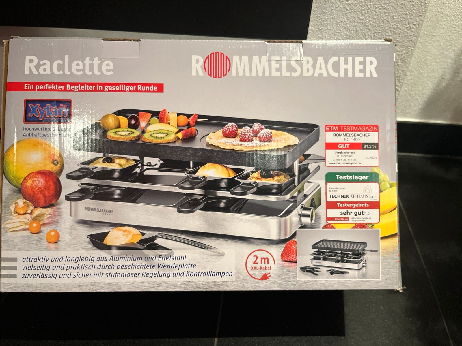 ROMMELSBACHER RC 1400 Raclette Grill