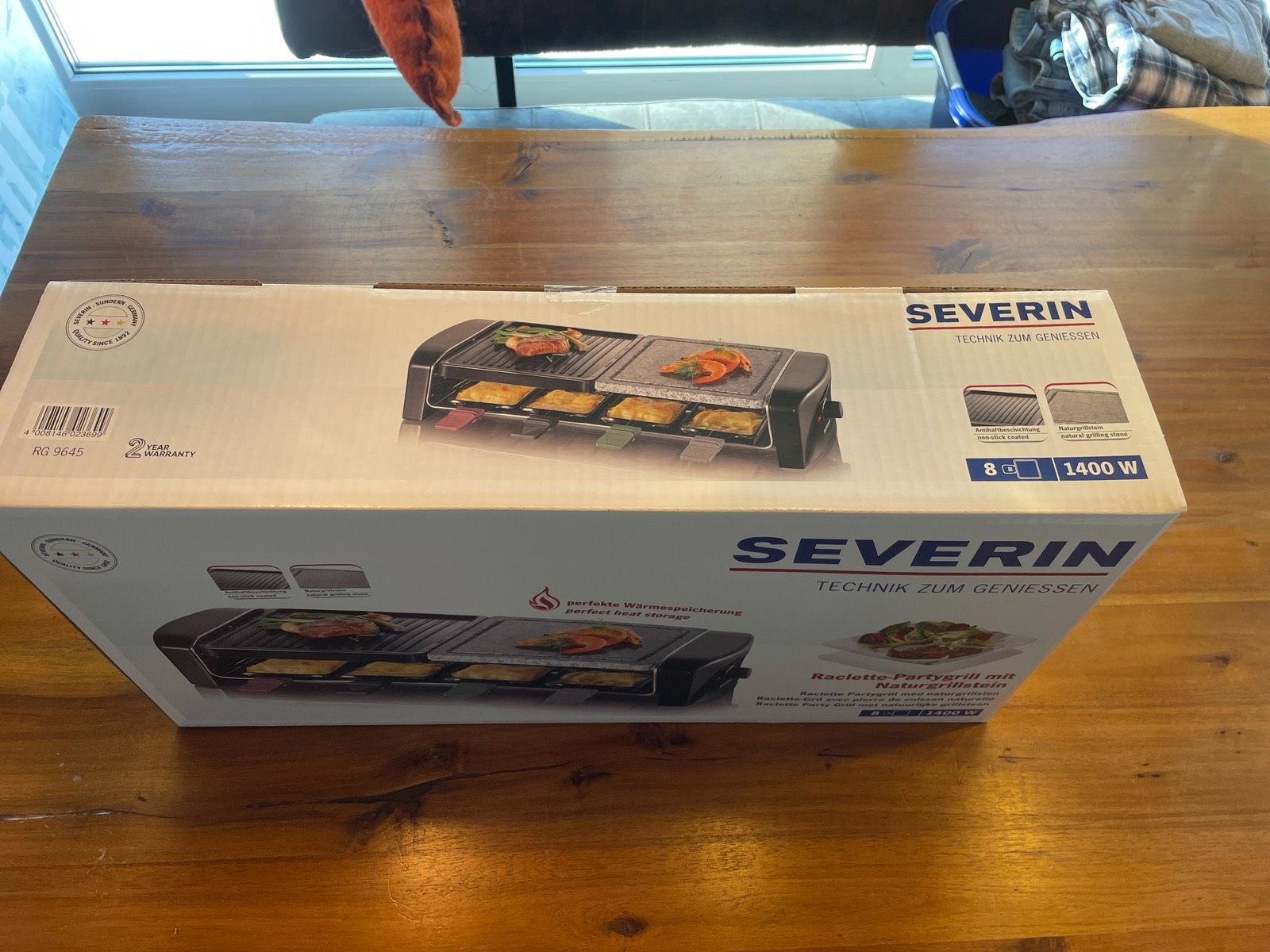 SEVERIN RG 9646 Raclette-Grill Test