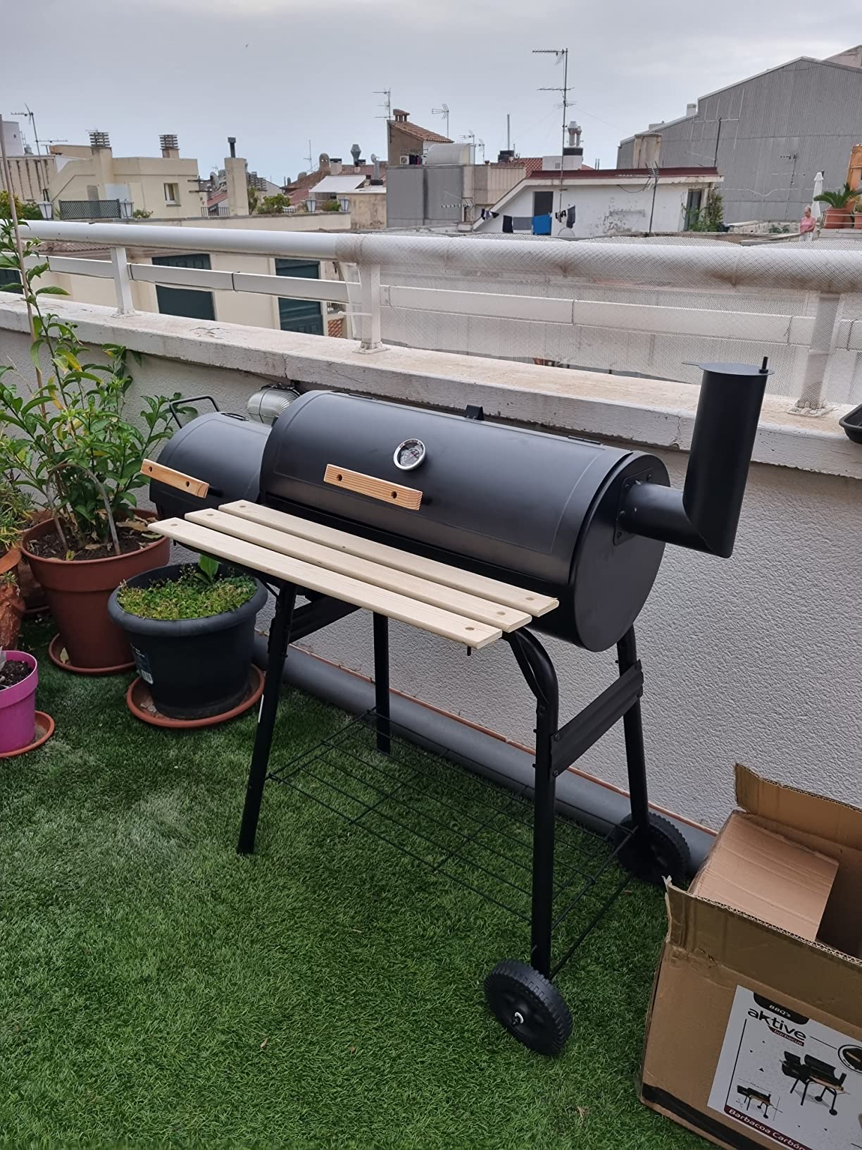 AKTIVE 52899 Holzkohlegrill