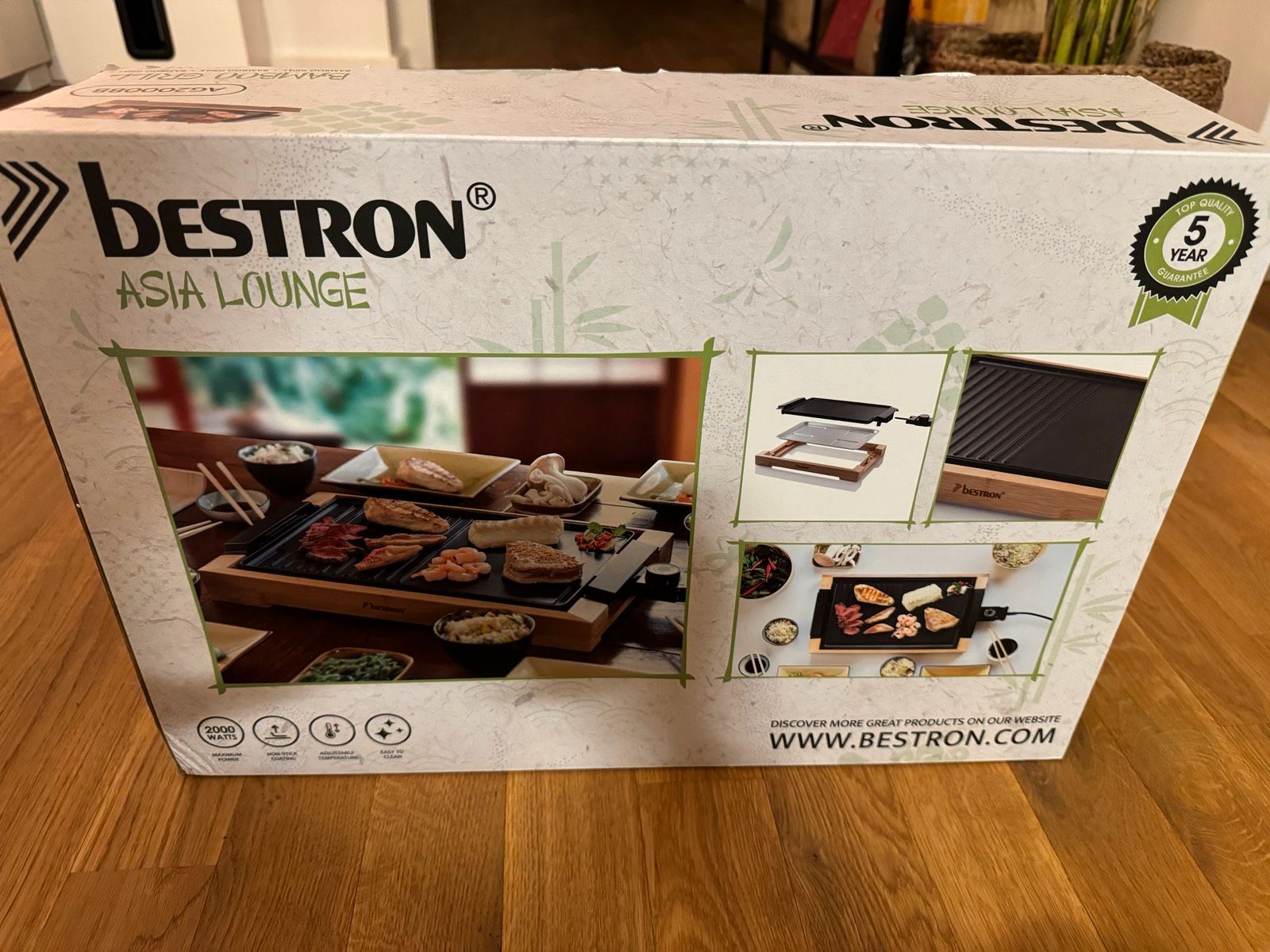 Bestron AG2000BB Teppanyaki Grillplatte Test