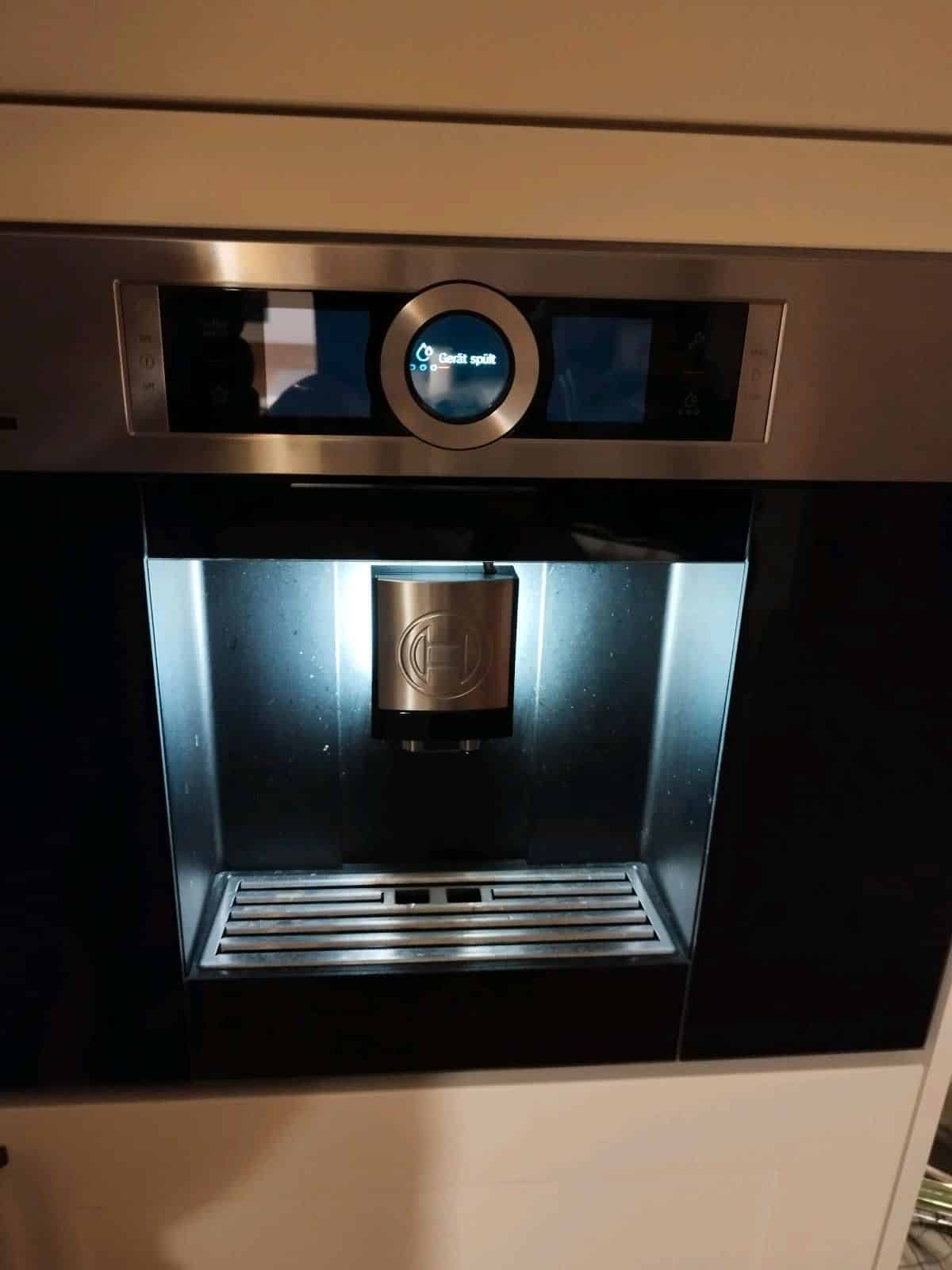 Bosch CTL636ES1 Serie 8 Einbau-Kaffee-Vollautomat Test