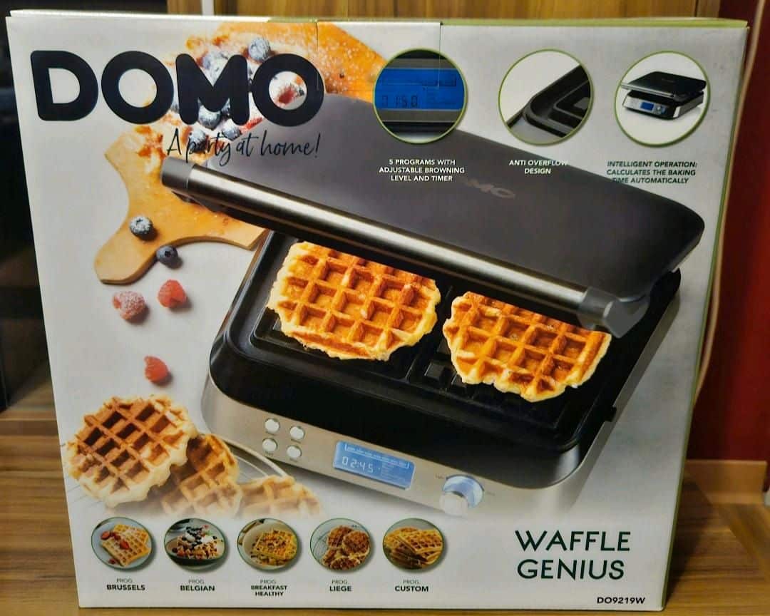 Domo Genius DO9219W Waffeleisen Test