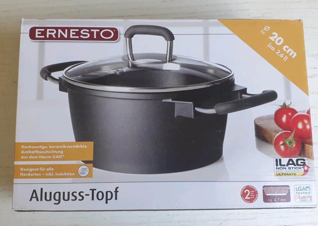 ERNESTO® Ultimate EdelKüche HL-Beschichtung Aluguss-Topf/-Stielkasserolle - mit