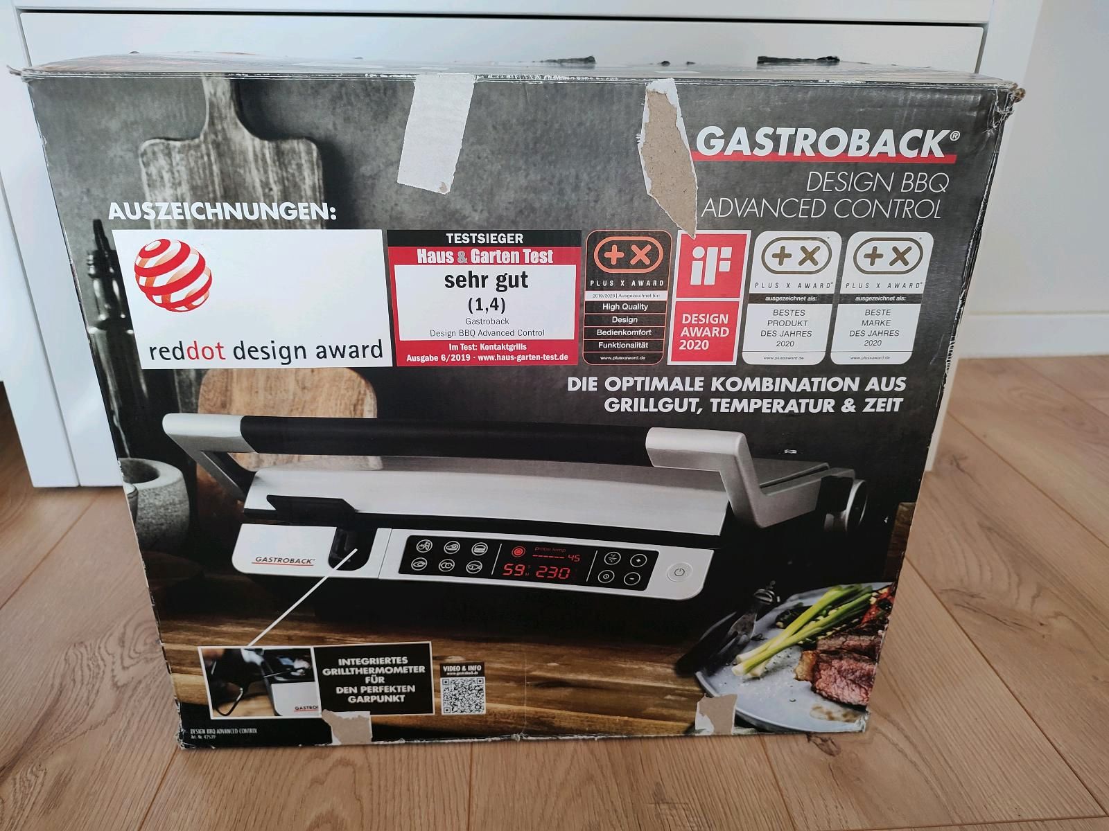 GASTROBACK Design BBQ Advanced Control Kontaktgrill