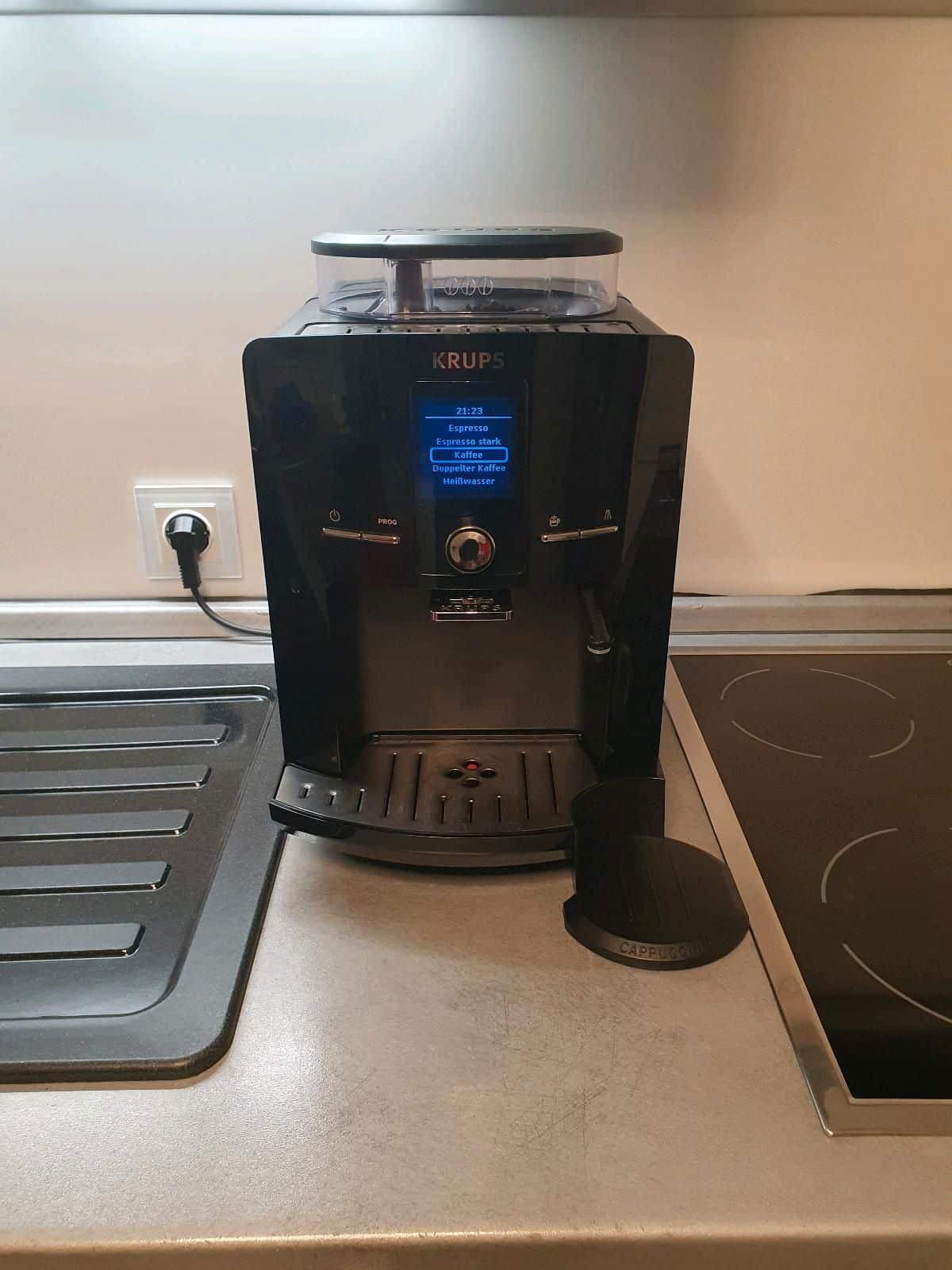 KRUPS EA8298 Kaffeevollautomat Latt’Espress One-Touch-Funktion Test