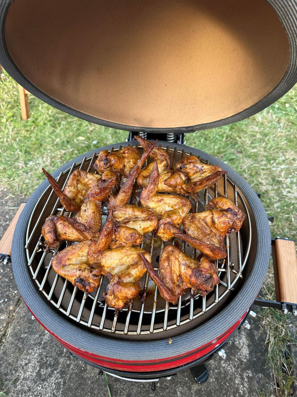 Kamado Bono Minimo BBQ Grill Test