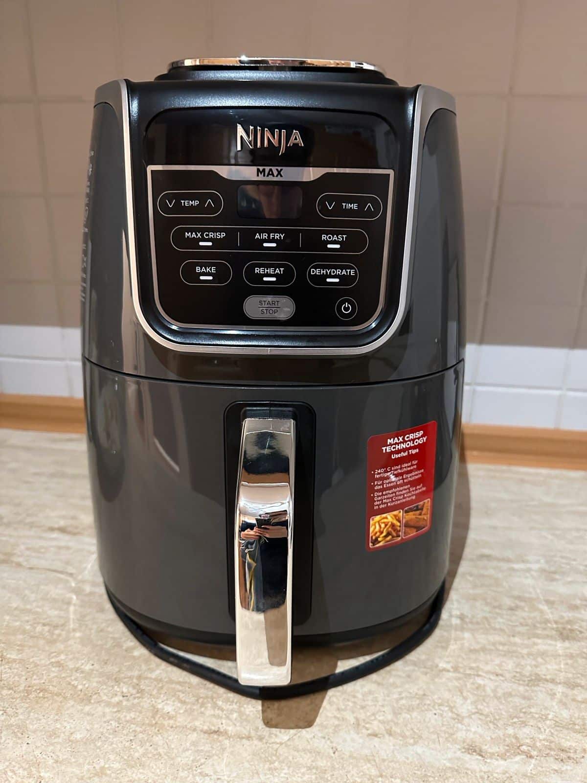 Ninja Air Fryer MAX Heißluftfritteuse AF160EU