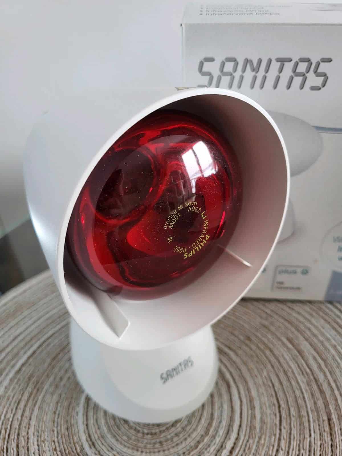SANITAS Infrarotlampe »SIL06« Test