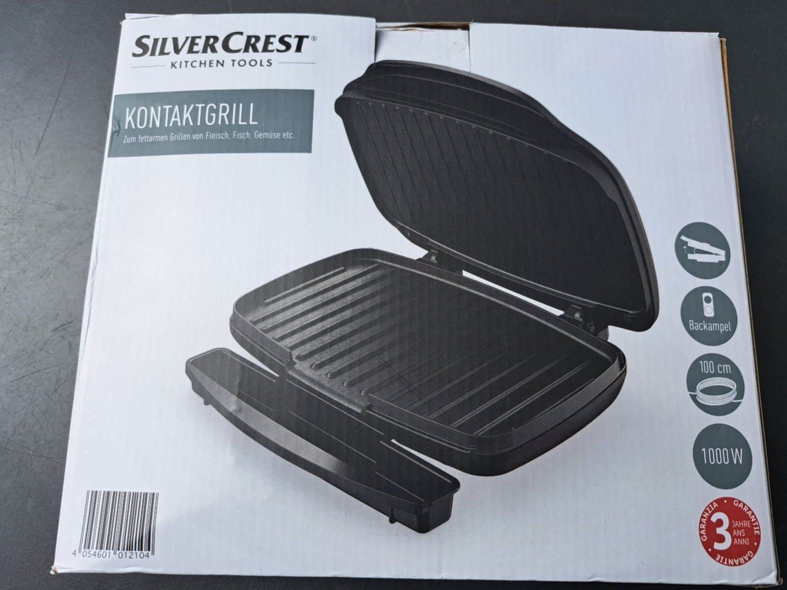 Silvercrest hotsell kontakt grill