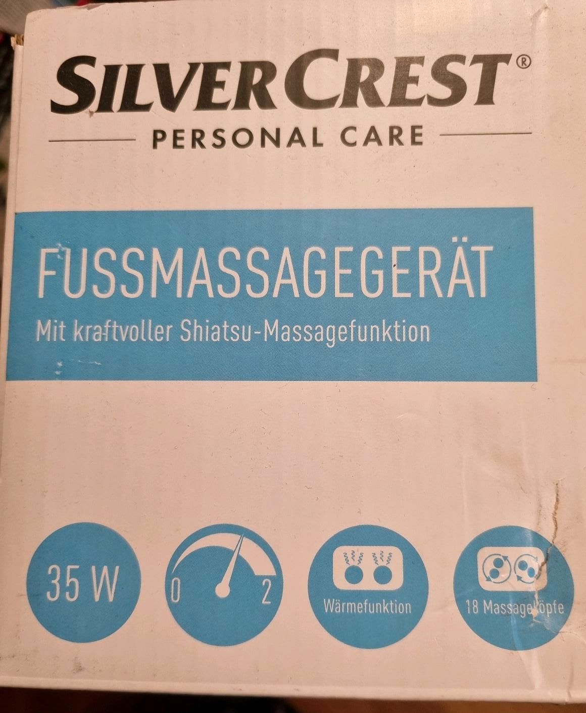 SILVERCREST® PERSONAL CARE Fußmassagegerät Test