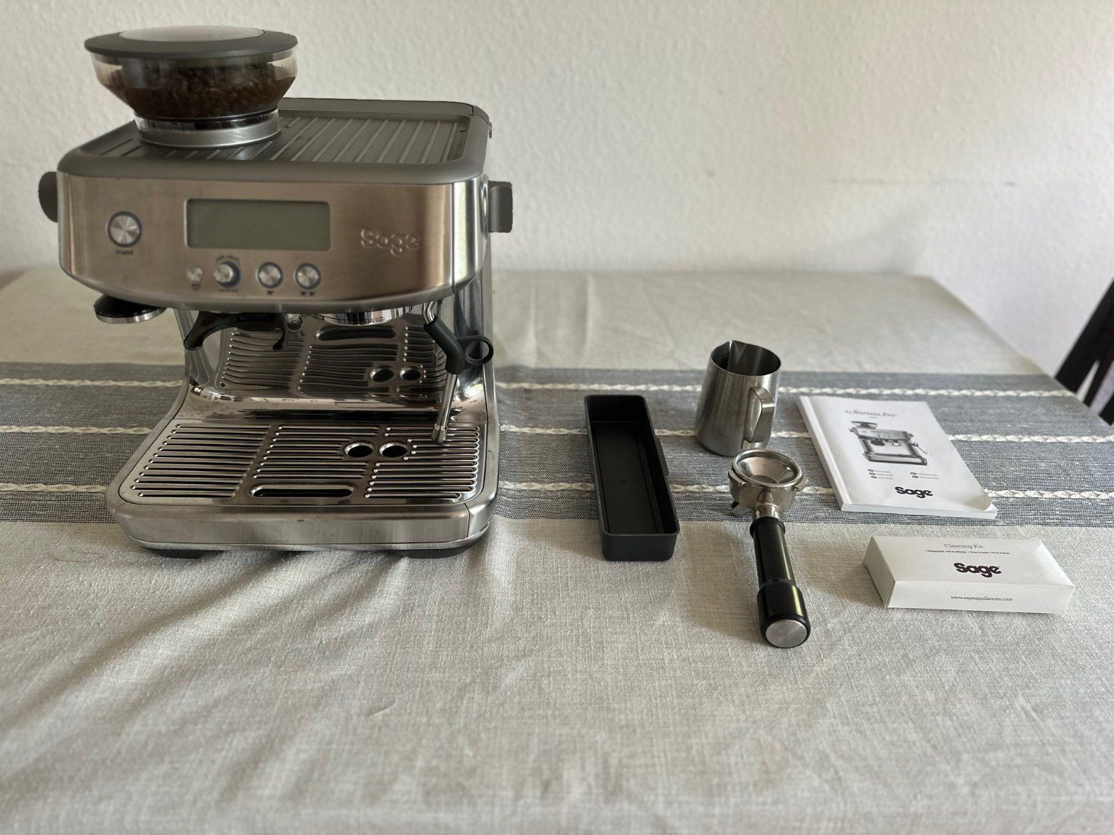 Sage Appliances Barista Pro SES878 Espressomaschine Test