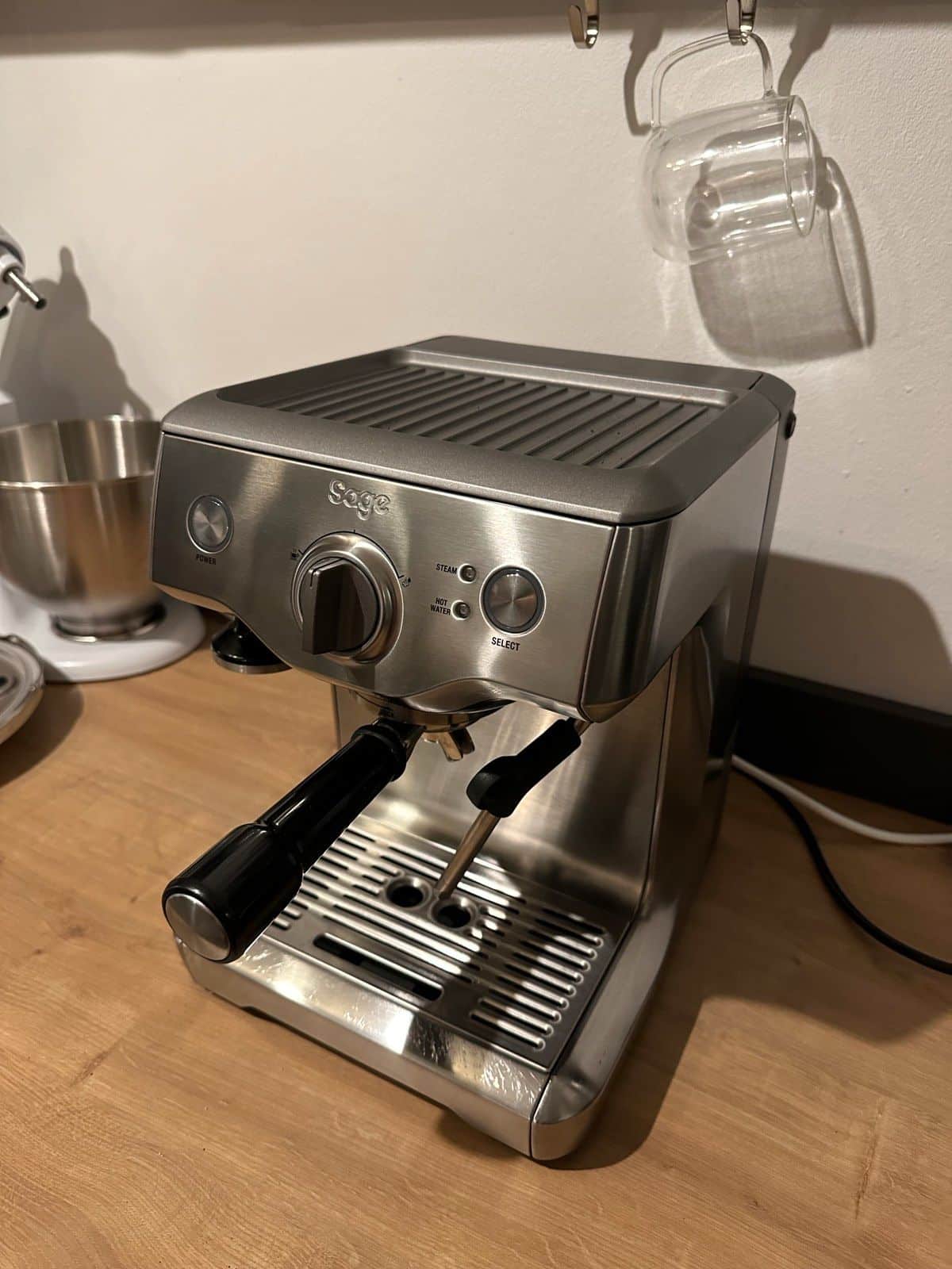 Sage Appliances the Duo Temp Pro SES810 Espressomaschine Test