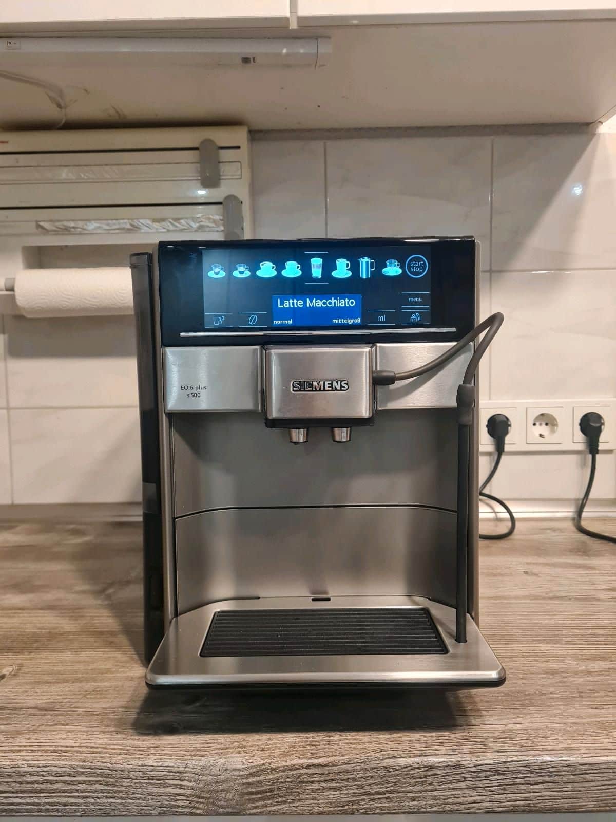 Siemens EQ6 plus s500 Espressomaschine Test