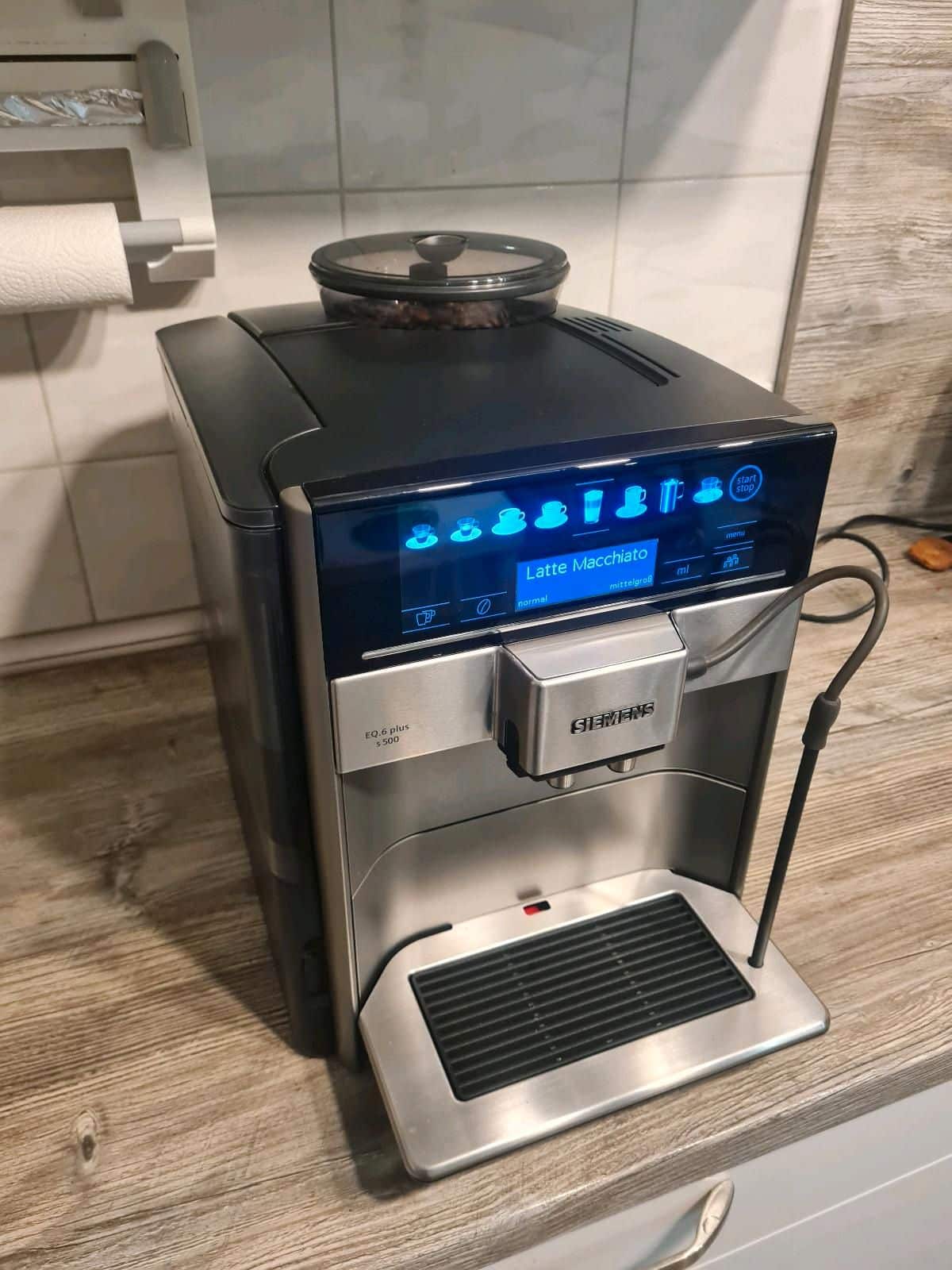 Siemens EQ6 plus s500 Espressomaschine