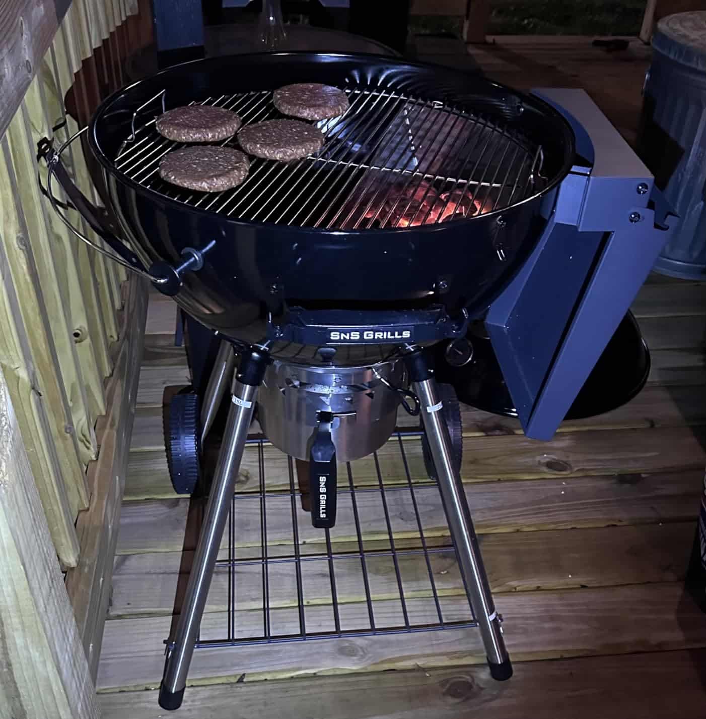 SnS Grills Slow 'N Sear Kugelgrill Test