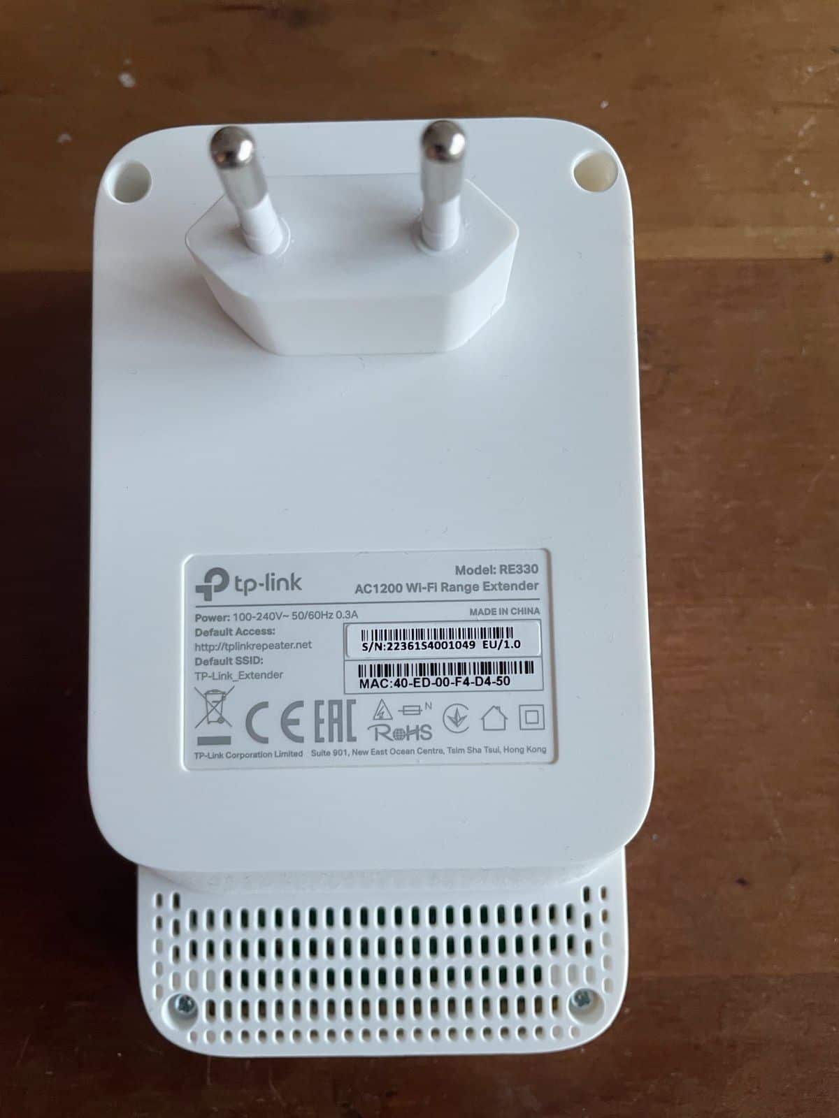 TP-Link RE330 WLAN Verstärker Repeater AC1200 Qualität