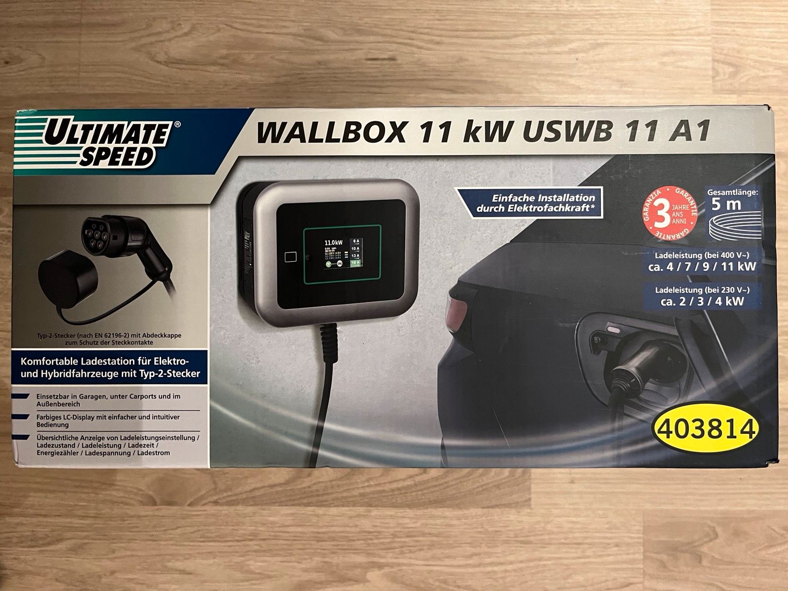ULTIMATE SPEED® Wallbox »USWB 11 EdelKüche A1« 