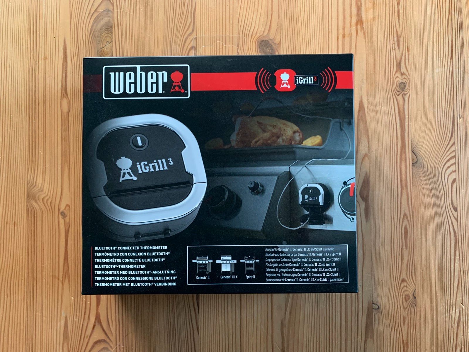 Weber iGrill 3 Grillthermometer Verpackung