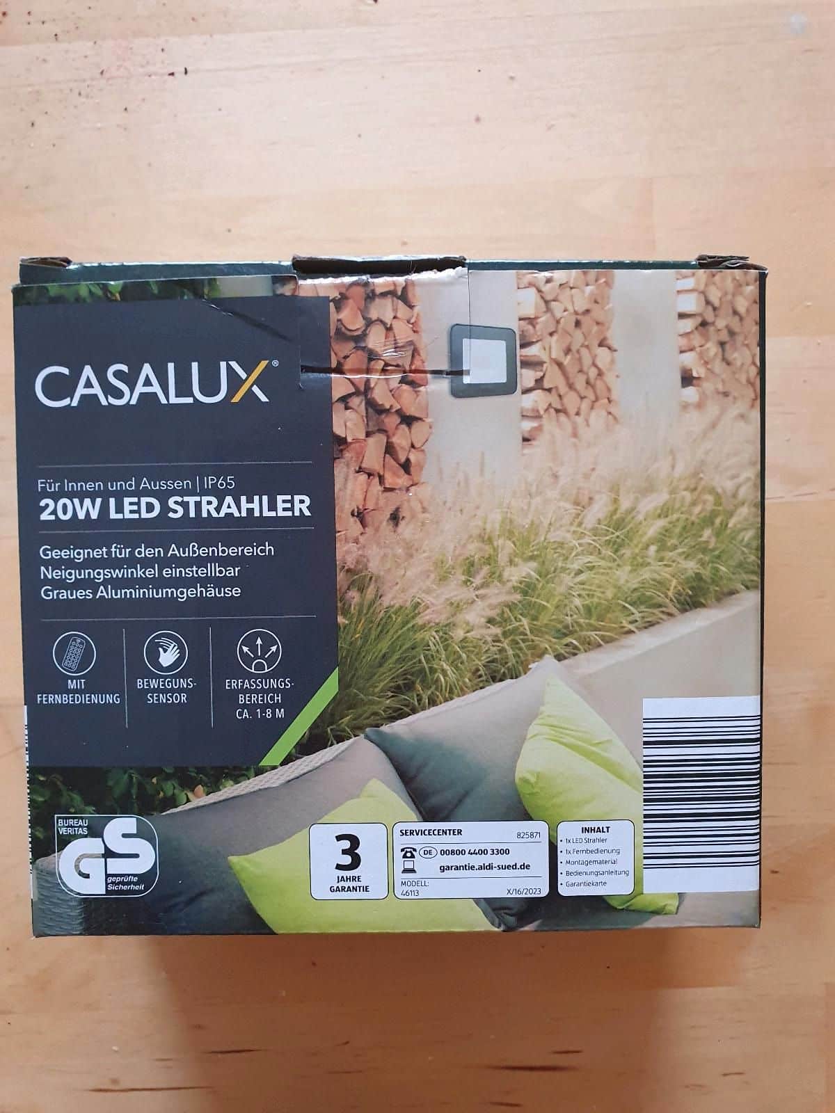 CASALUX LED-Strahler Test