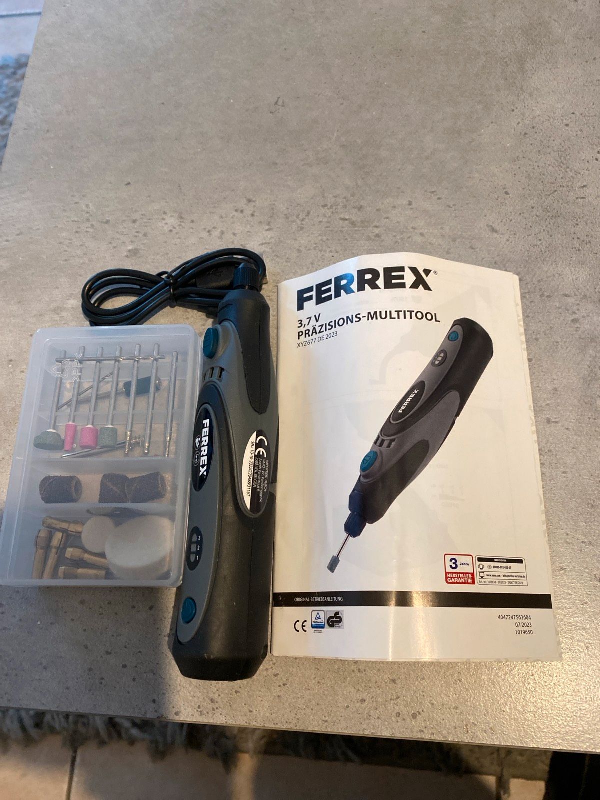 FERREX 3.7-V-Präzisions-Multitool