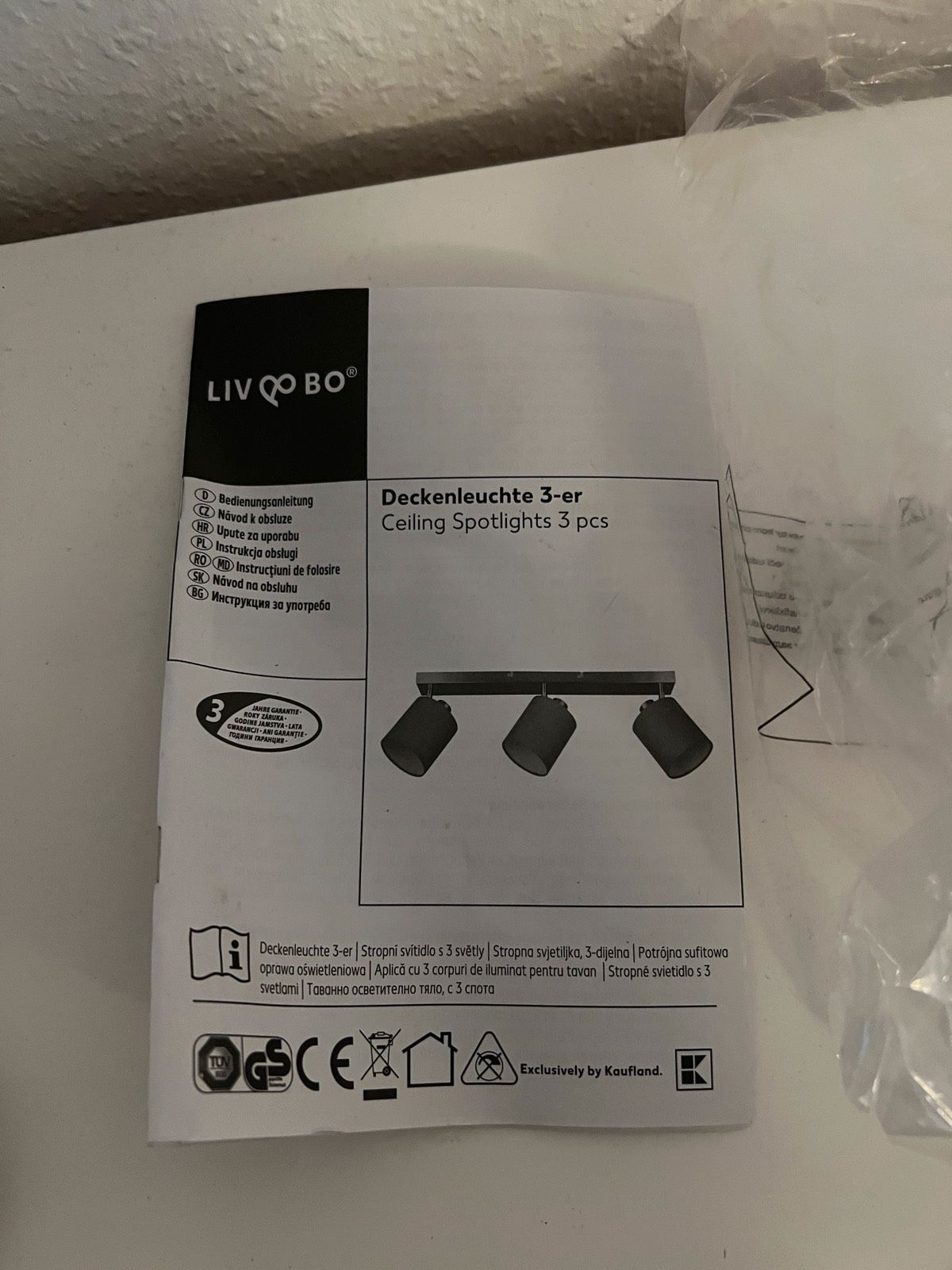 LIV&BO® LED-Deckenleuchte mit 3 Spots Test
