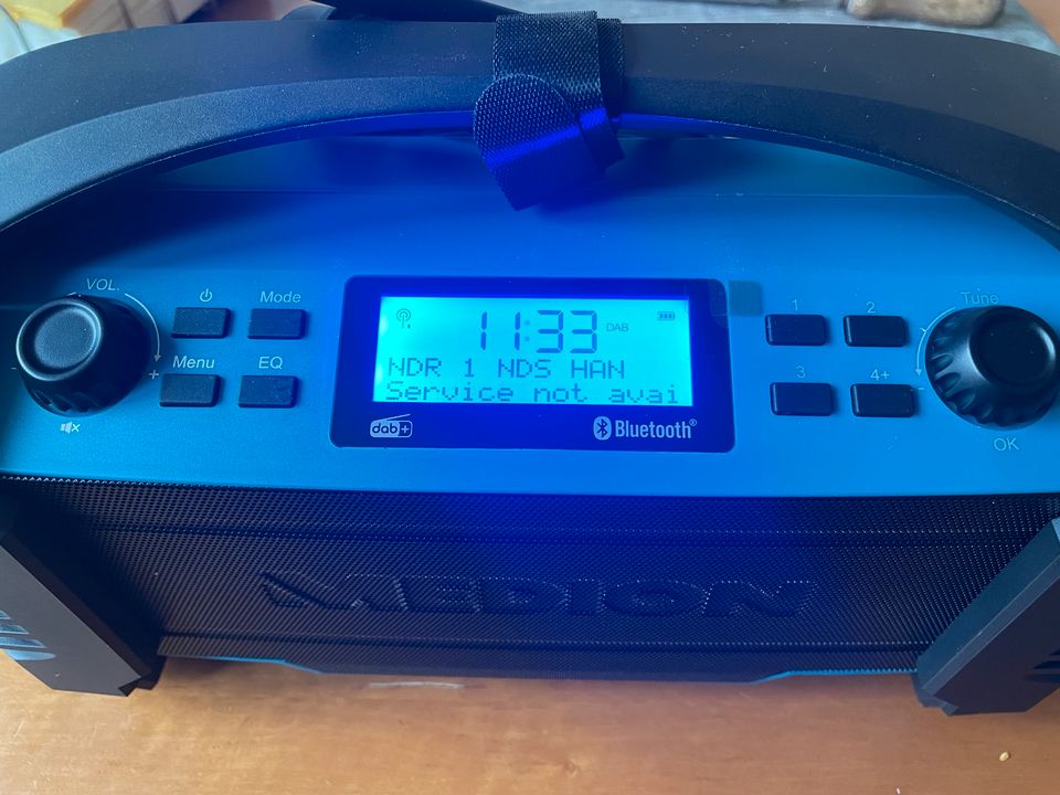 MEDION DAB+ Baustellen-:Freizeit-Radio (MD43320) Test