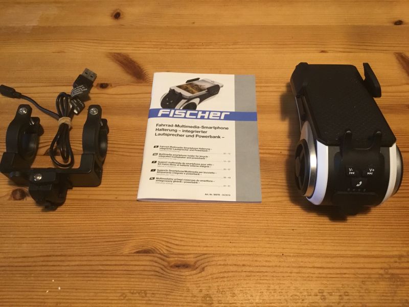 FISCHER Fahrrad-Multimedia-Smartphone Box