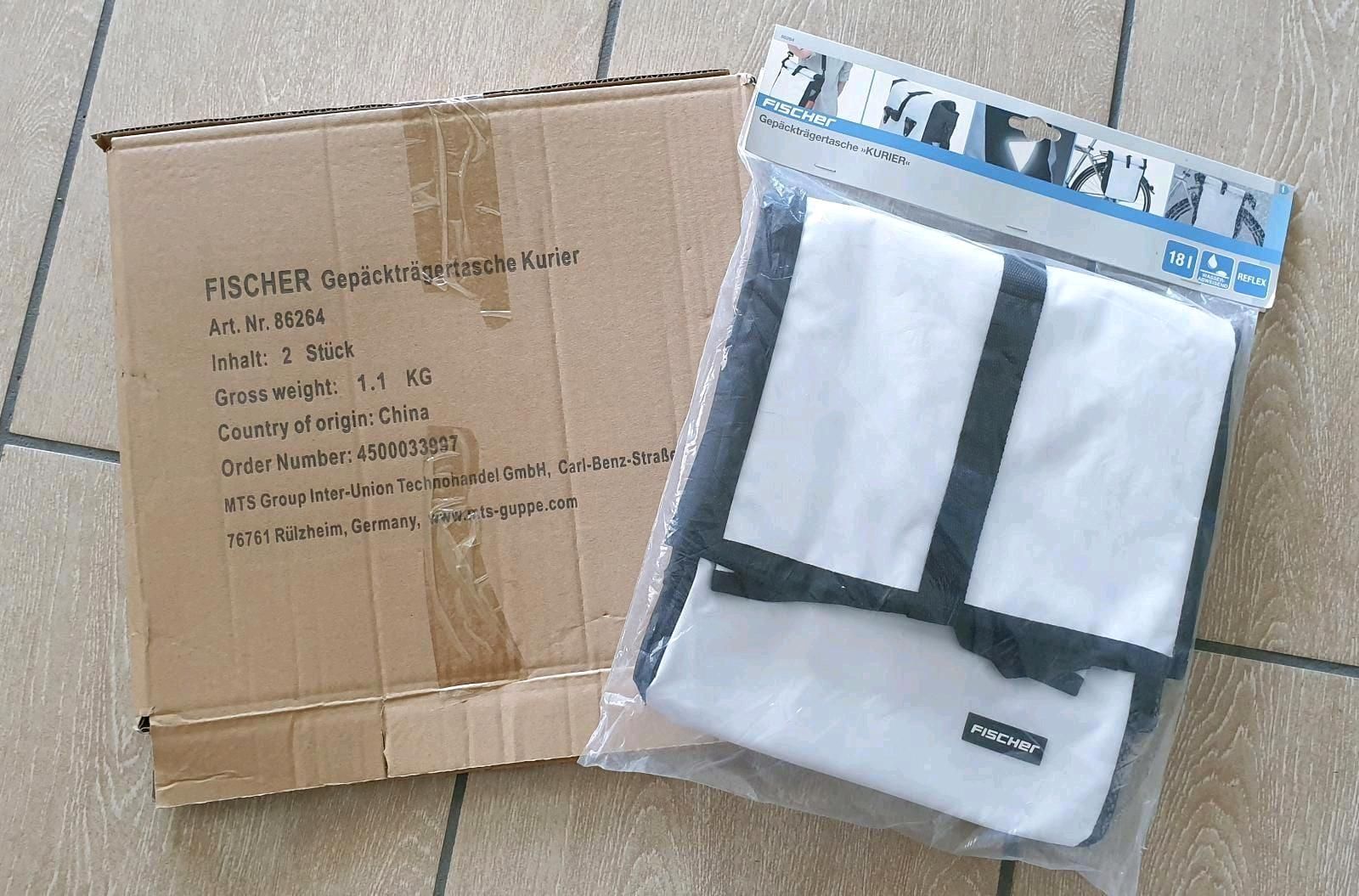 FISCHER Gepäckträgertasche KURIER Test