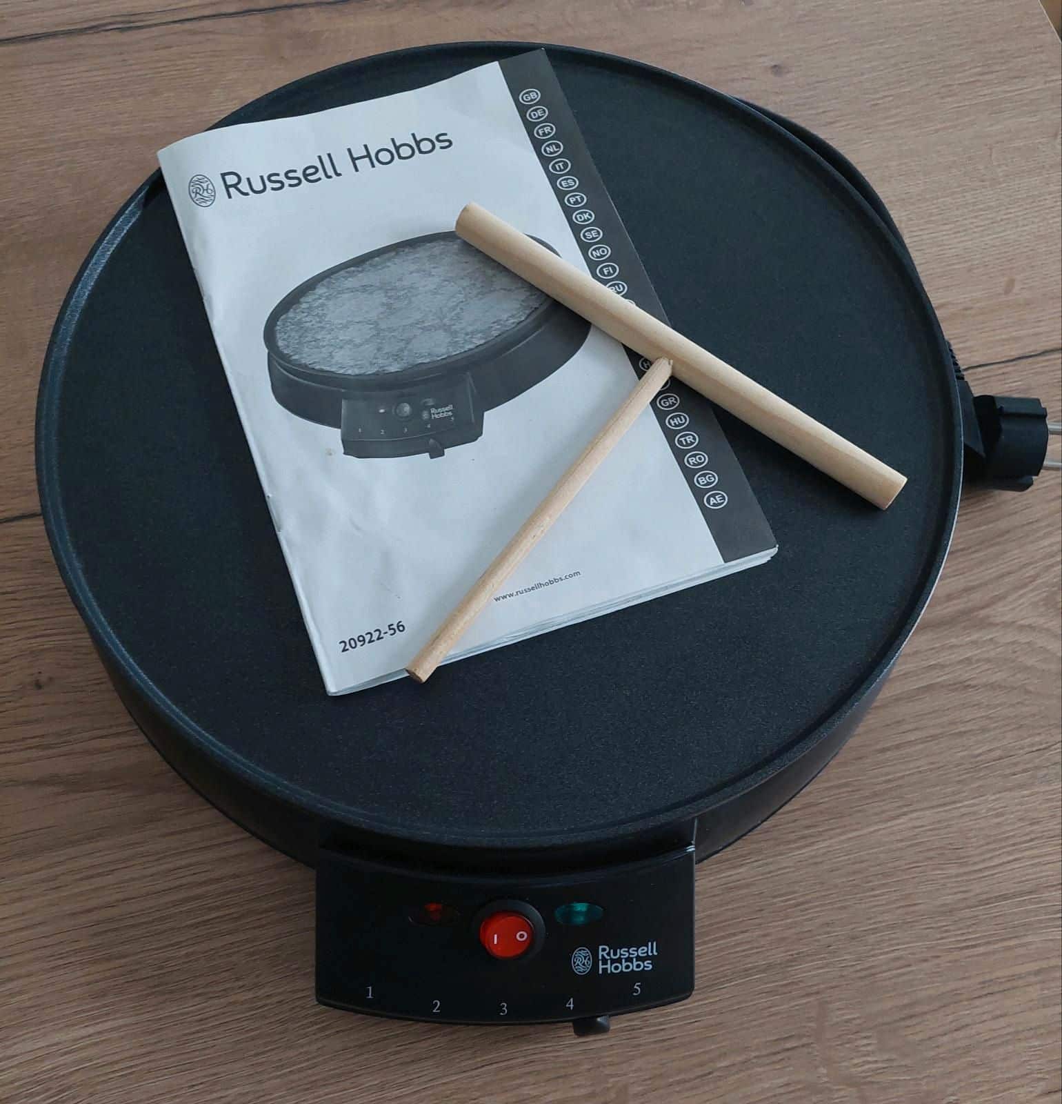 Russell Hobbs Crepe Maker 20922-56 Test