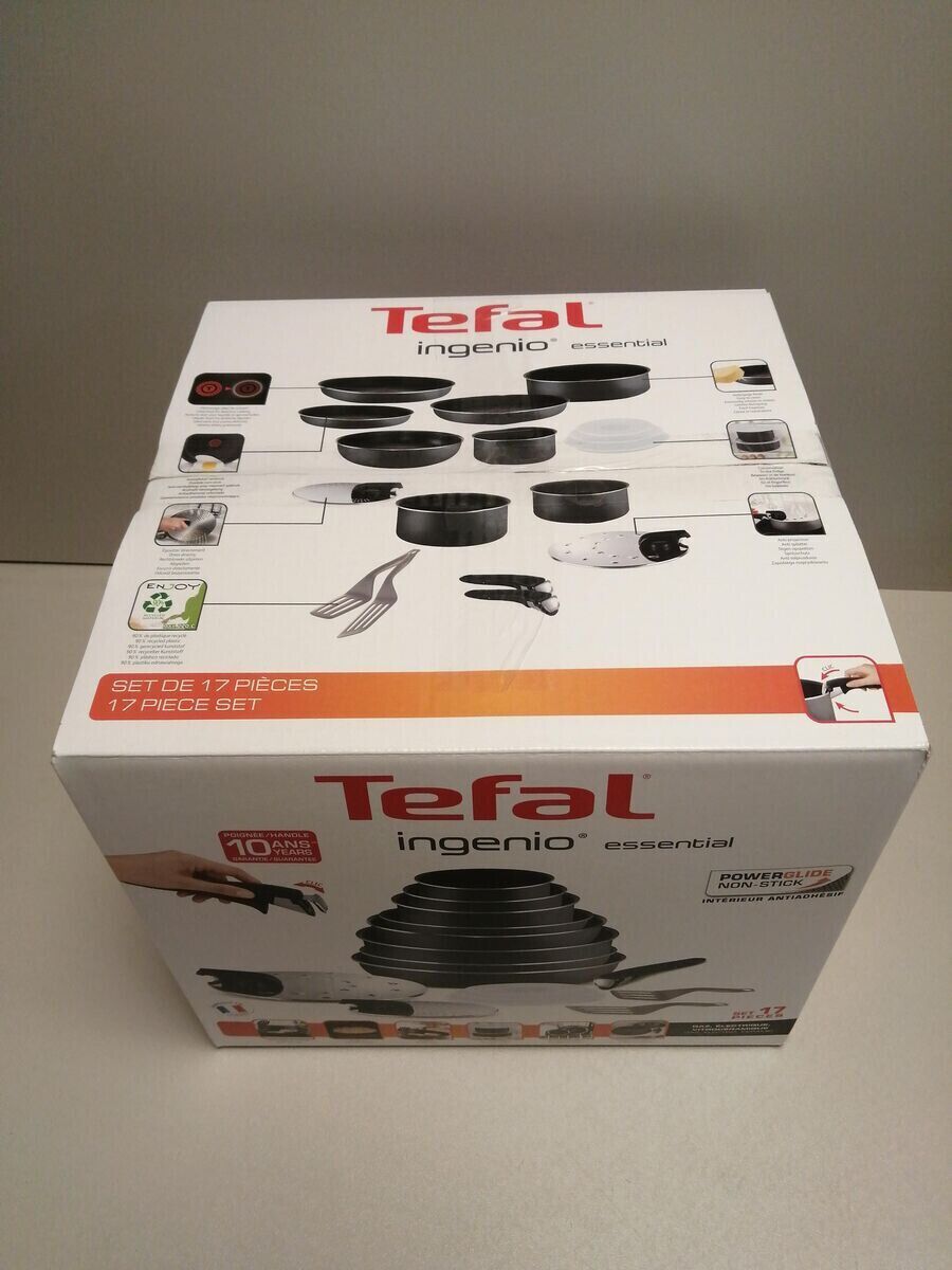 Tefal Pfannenset »Ingenio Essential« 3-teilig abnehmbarer Griff Test