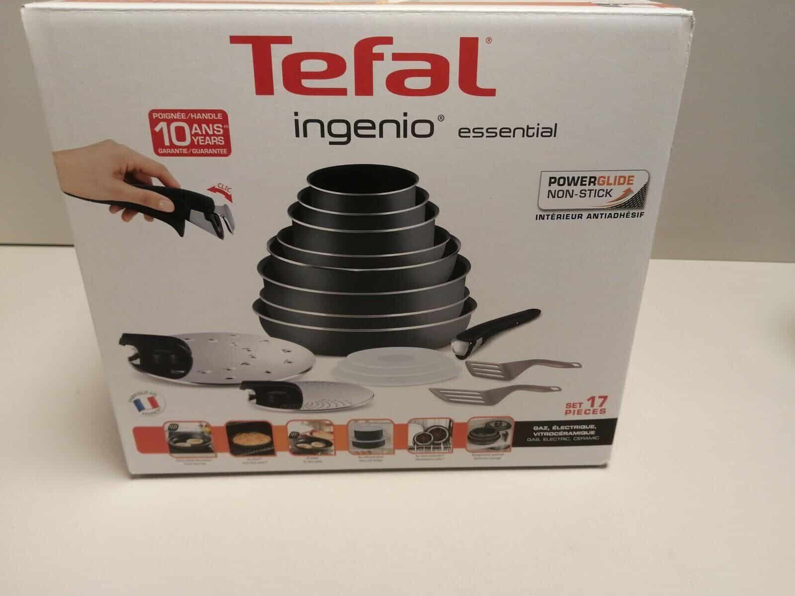 Tefal Pfannenset »Ingenio Essential« 3-teilig abnehmbarer Griff