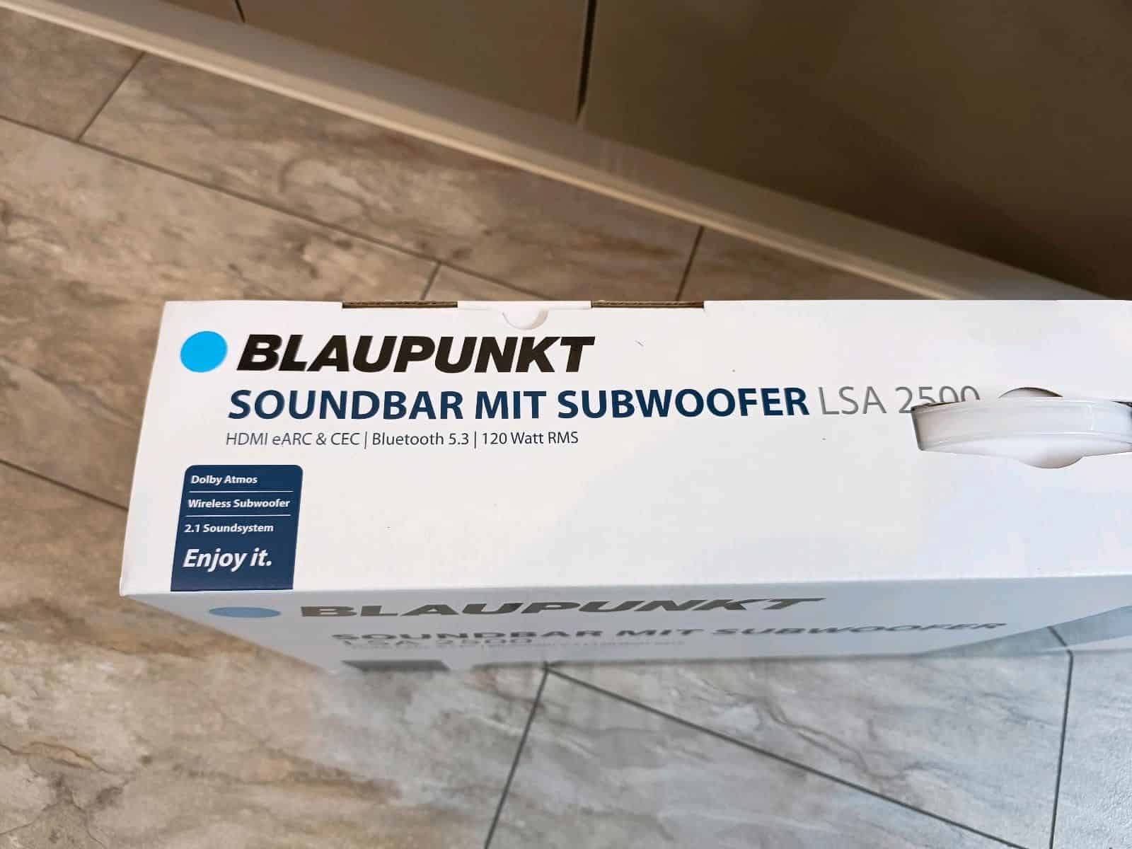 BLAUPUNKT Dolby Atmos Soundbar mit kabellosem Subwoofer Test