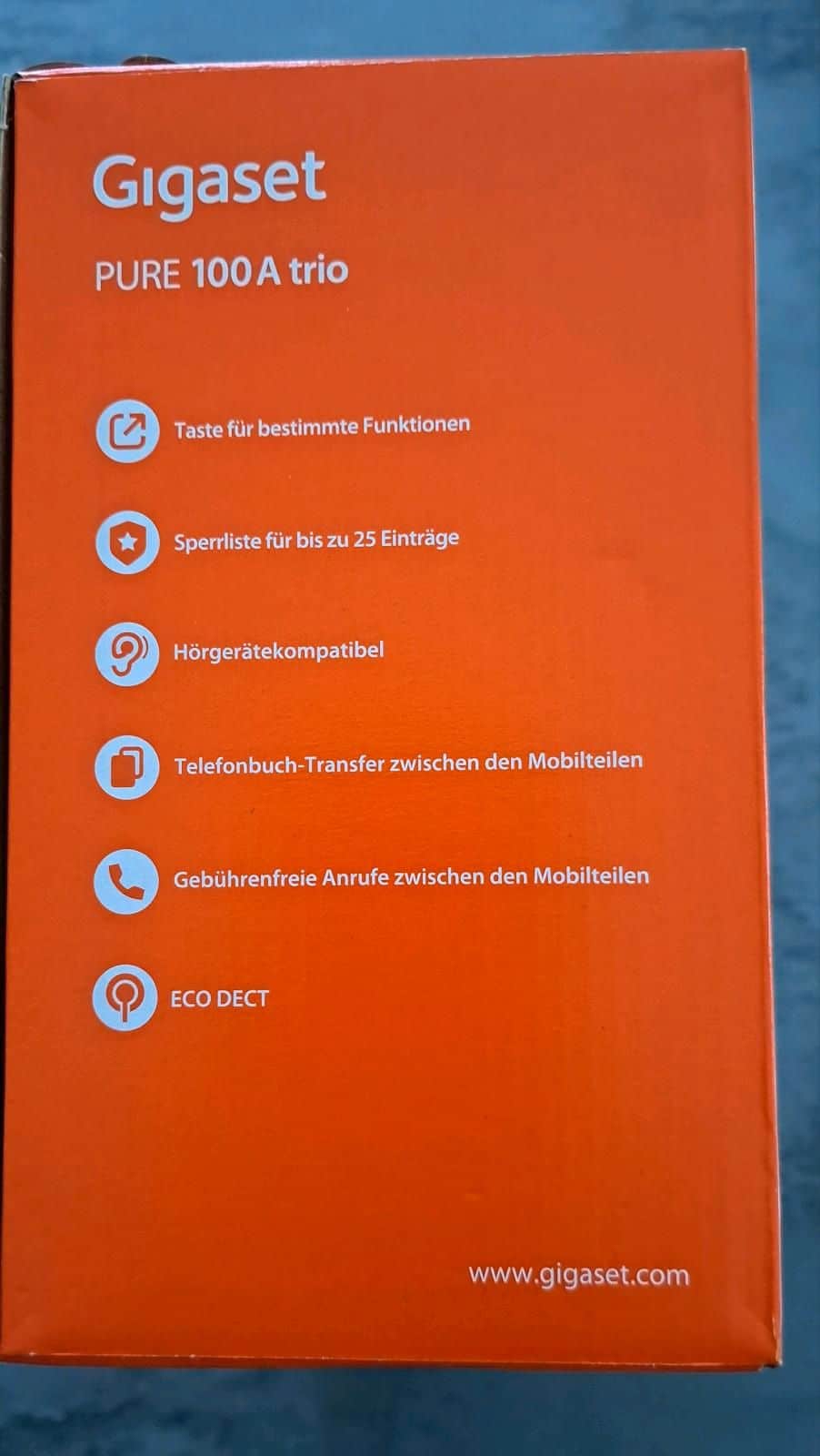 GIGASET DECT-Duo-Telefon mit AB »PURE 100A« Test