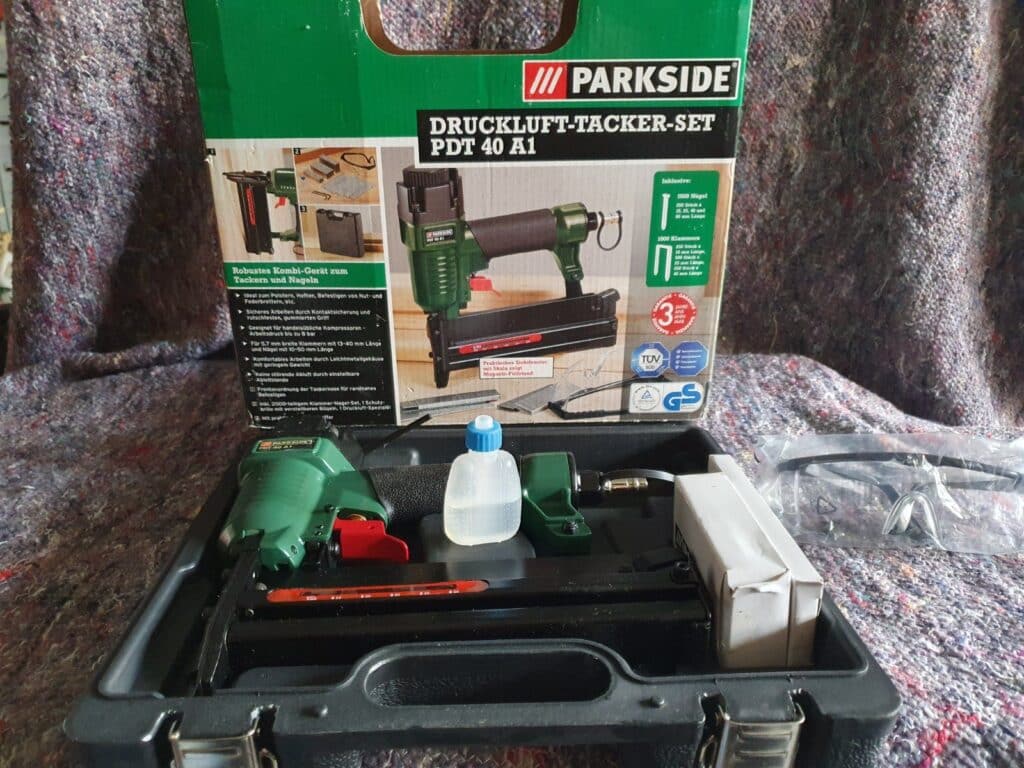 PARKSIDE® Druckluft-Tacker-Set »PDT 40 H6«
