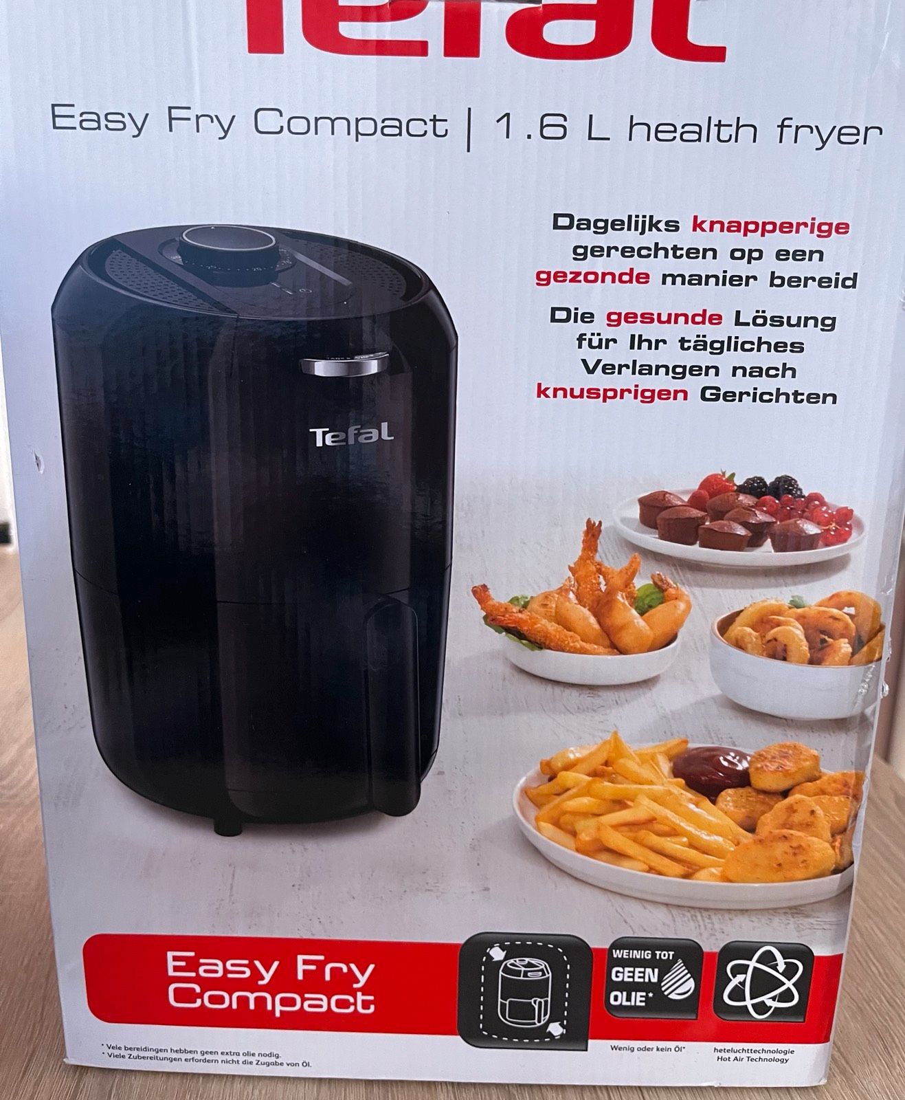 TEFAL Heißluftfritteuse »Easy Fry Compact EY1018« Test