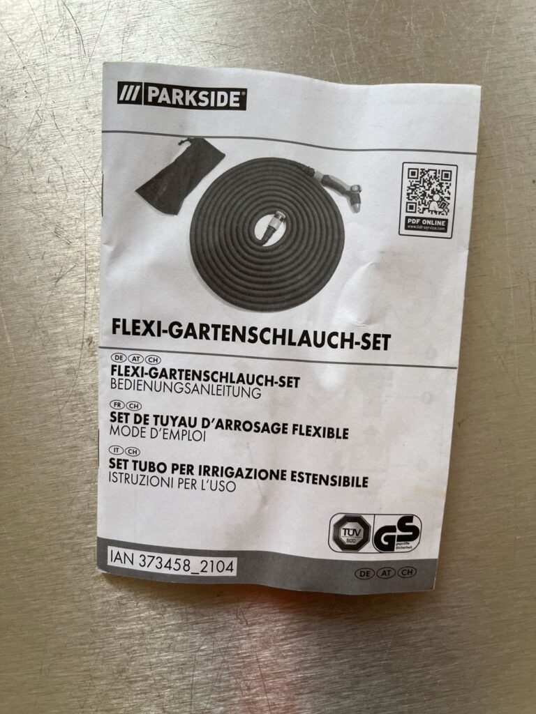 PARKSIDE® Flexi-Gartenschlauch-Set Test