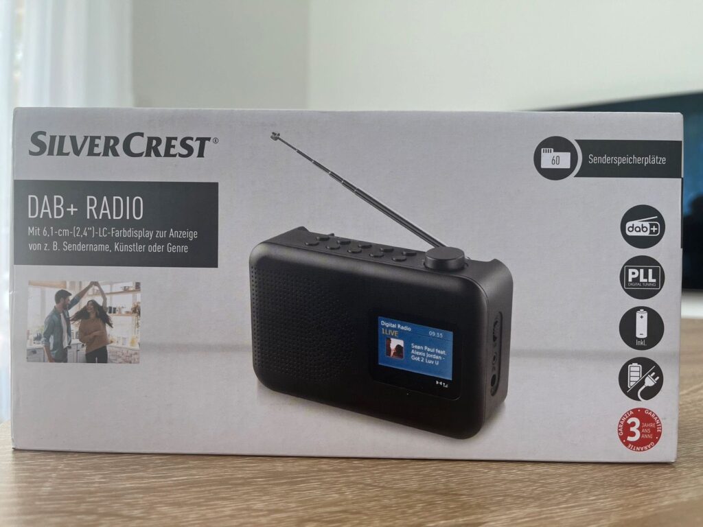 SILVERCREST® DAB+ Radio Mono »SDR 15 A2«