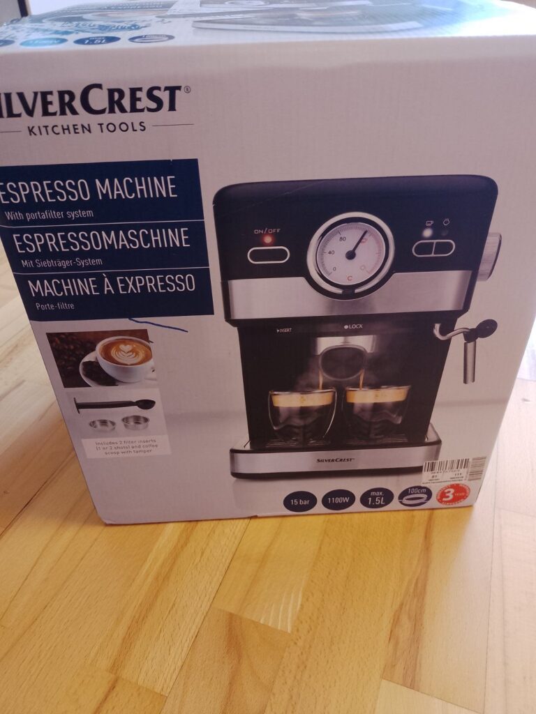 SILVERCREST® Espressomaschine Siebträger »SEM 1100 C5«