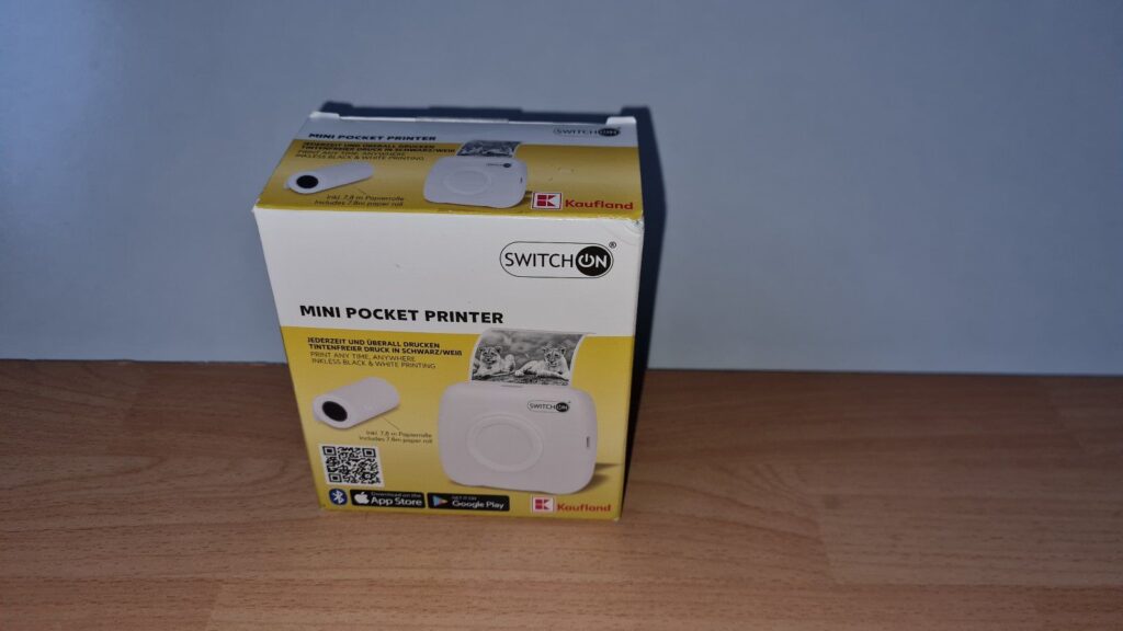 SWITCH ON® Mini Pocket Printer