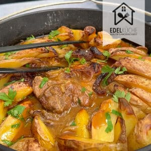 Schichtfleisch Curry